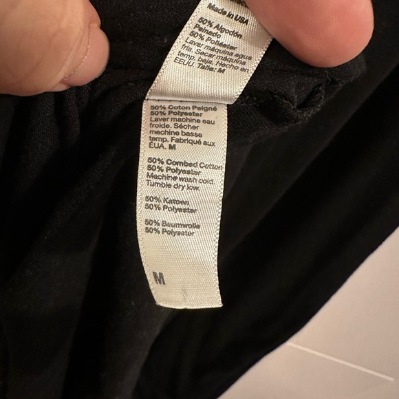 American Apparel Simple black Maxi dress - Picture 3 of 4